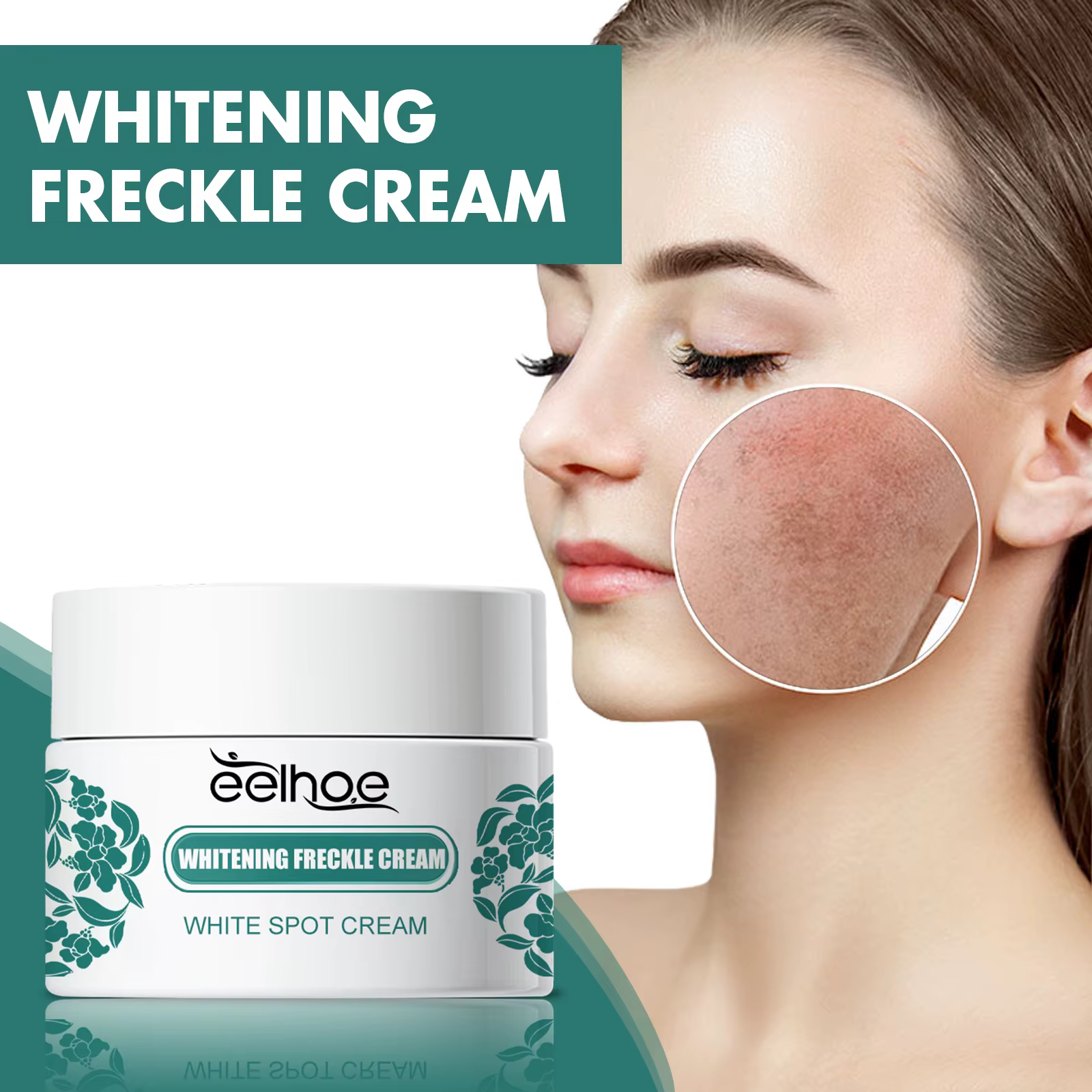 Crème blanchissante pour taches de rousseur