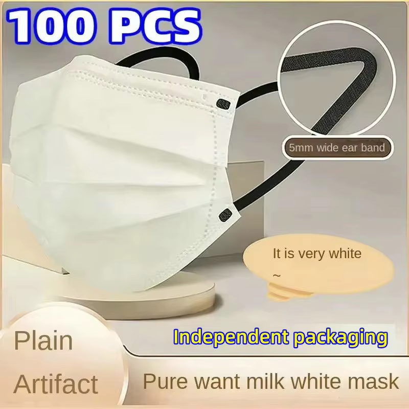 Masques qualifiée aux blancs lait