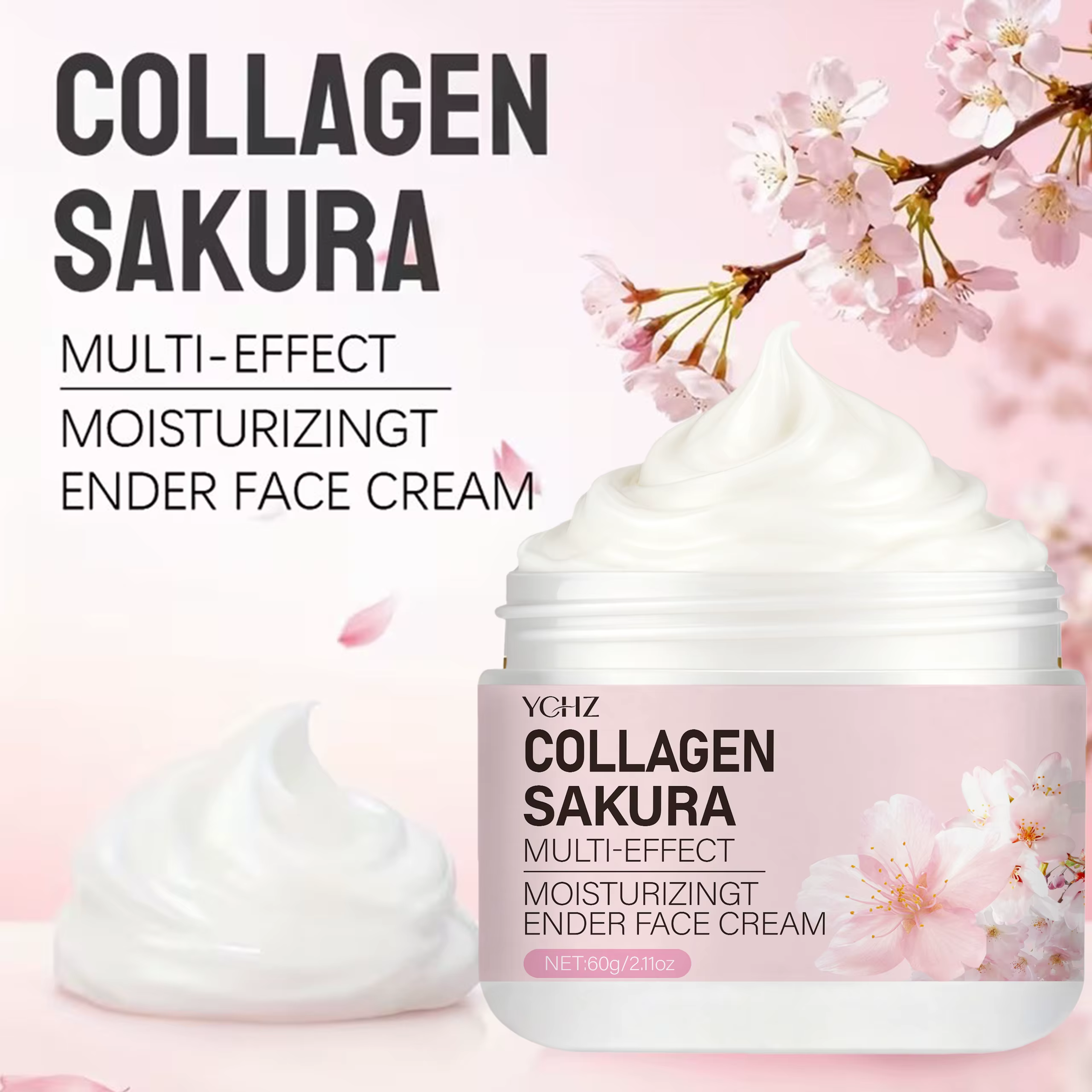 Crème Sakura : Hydratation intense pour peaux sèches