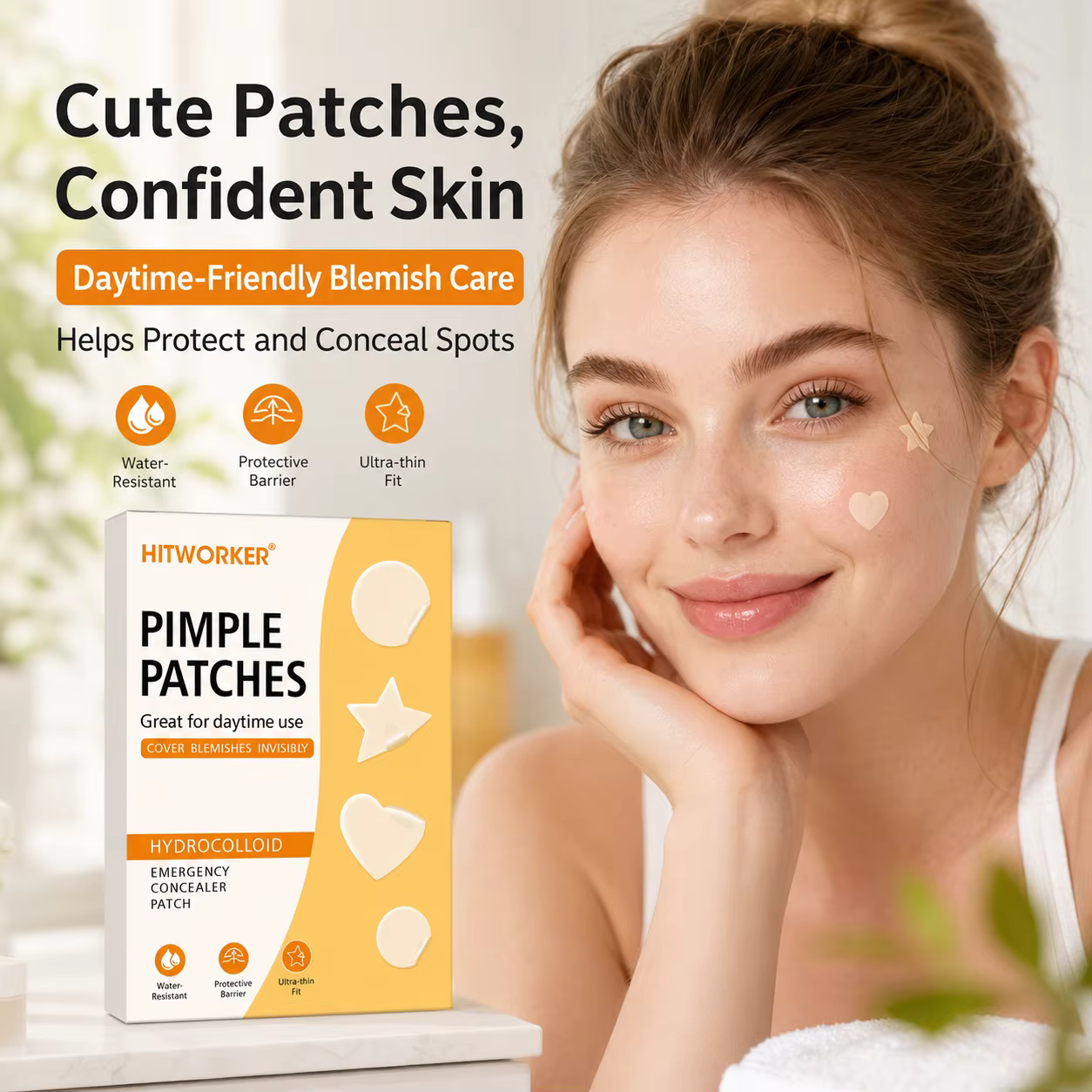 360 patchs anti-acné doux et discrets