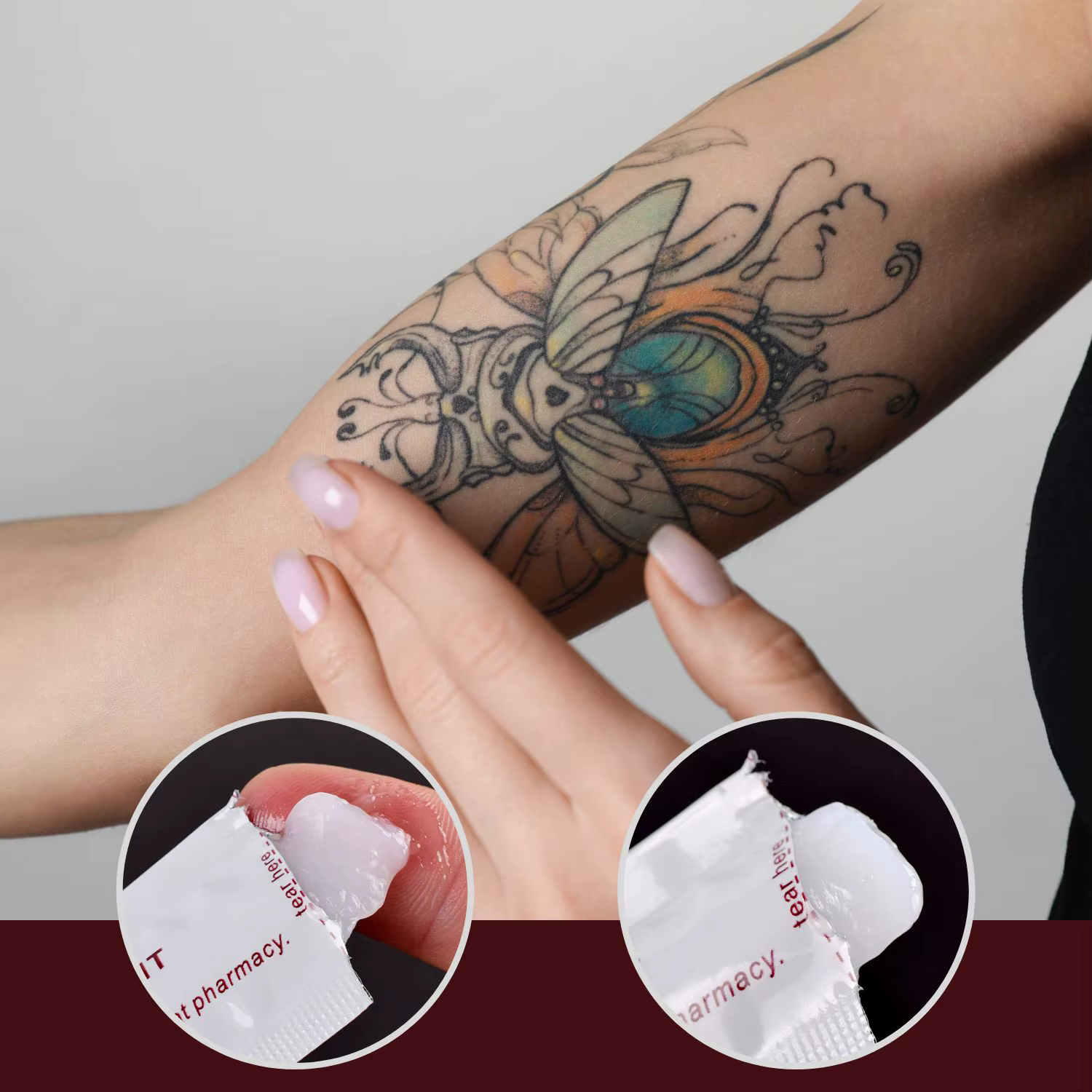 Crème de soin après tatouage A & D Fougera