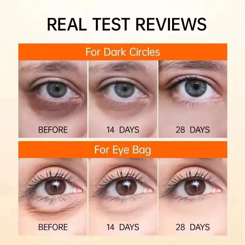 Crème Contour des Yeux Anti-Rides Instantanée au Collagène – Élimine les Ridules