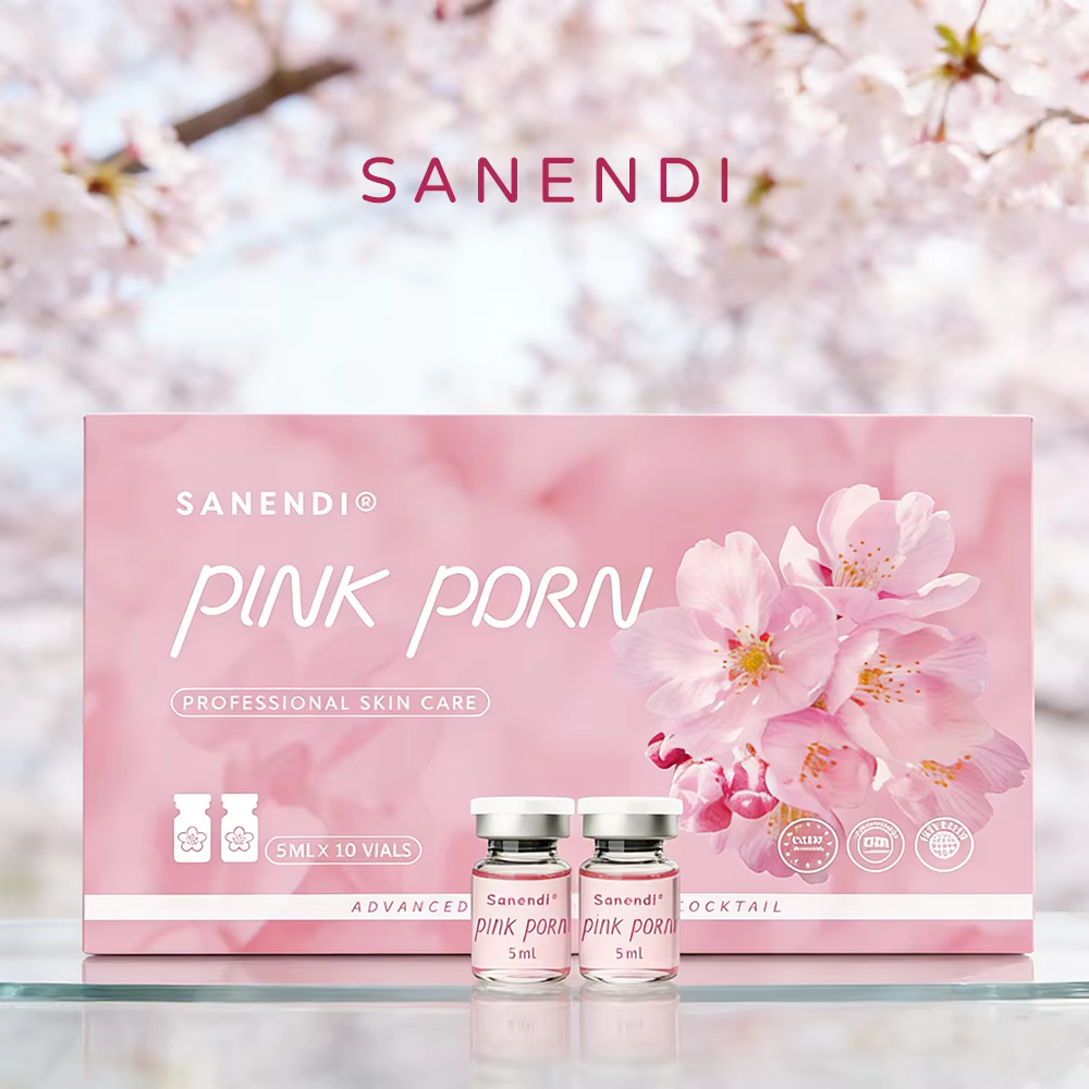 Sérum facial Sanendi Pink PDRN à l'ADN de saumon et à l'acide hyaluronique