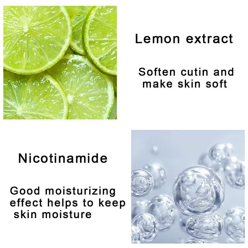 Gel exfoliant aux acides de fruits naturels
