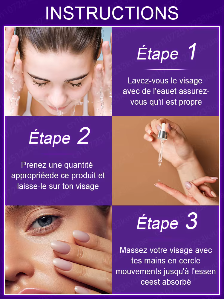 Pas de rides, 20 ans plus jeune