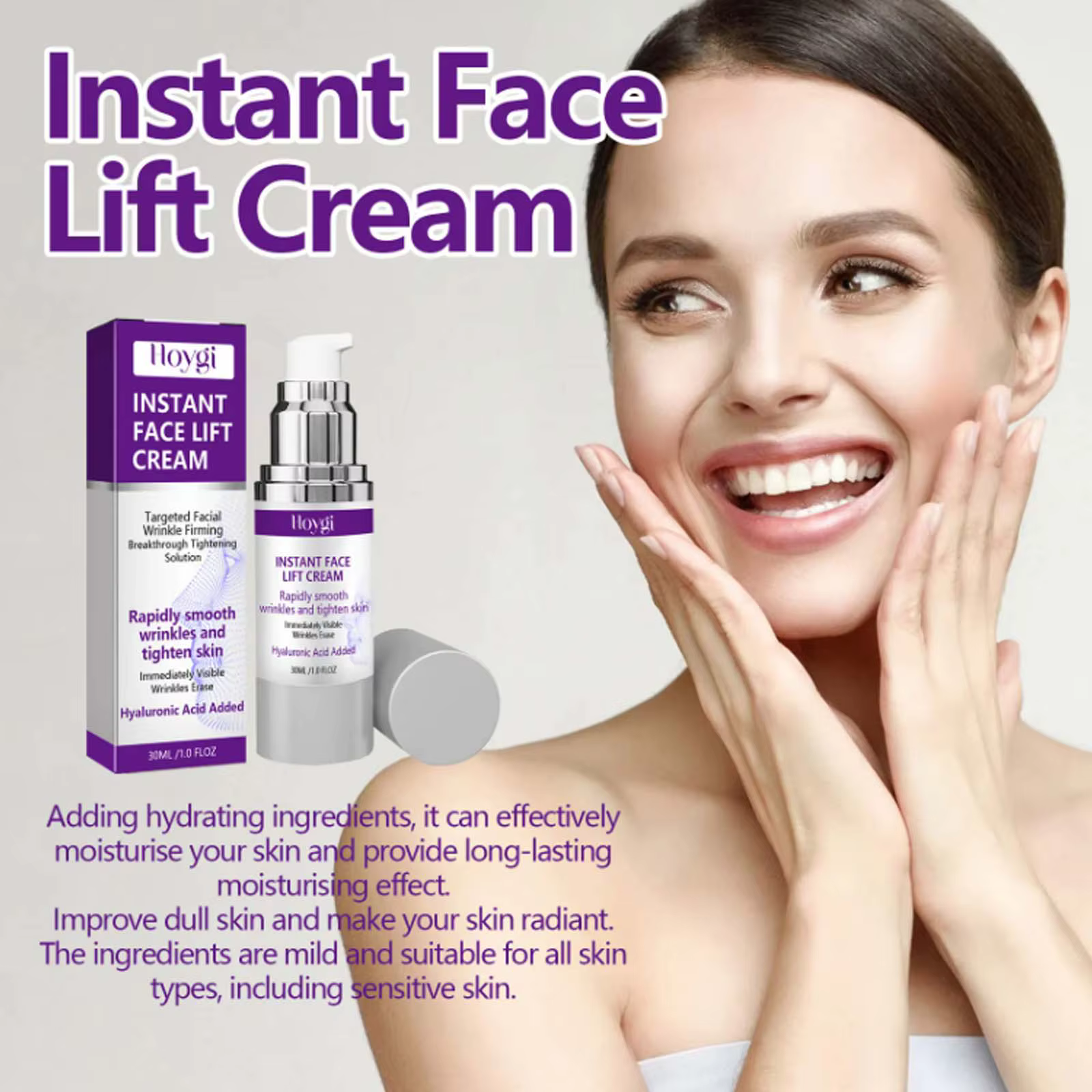 Crème raffermissante pour Lifting du visage