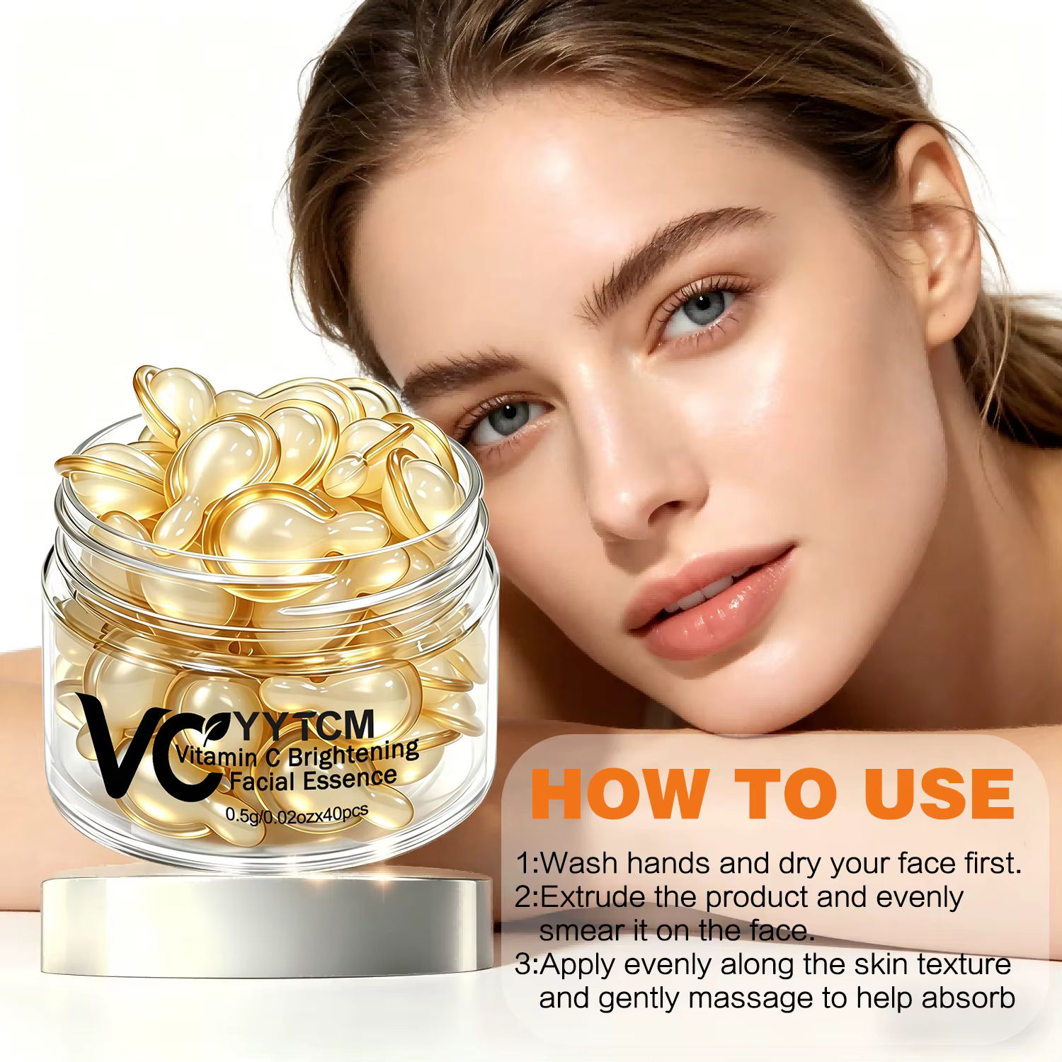 Sérum facial à la vitamine C