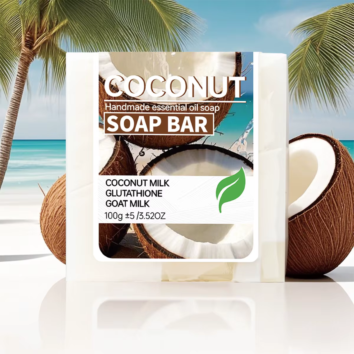 Savon hydratant au lait de coco