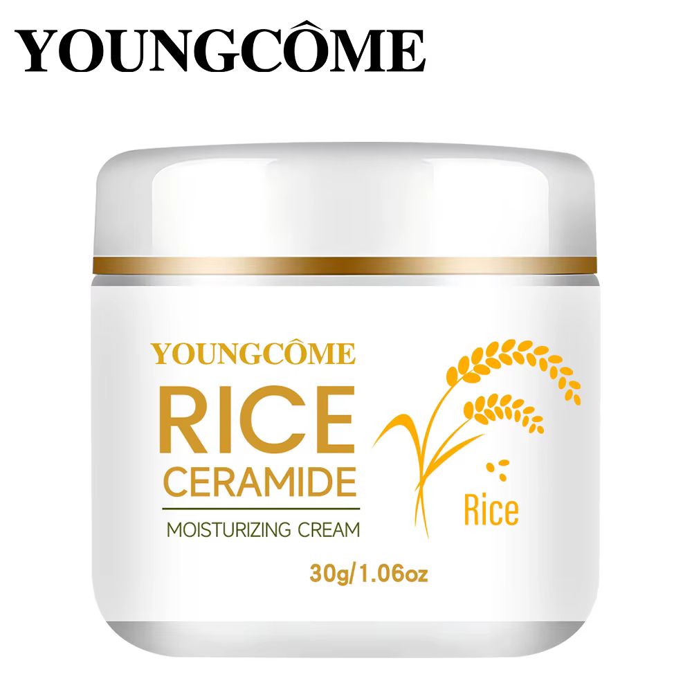 30/60g crème de riz pour le visage Essence de riz blanc