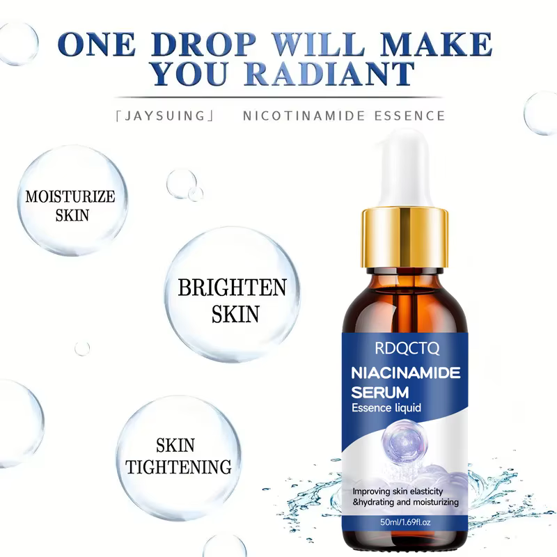 Sérum Niacinamide - Essence hydratante pour le visage pour l'élasticité de la peau