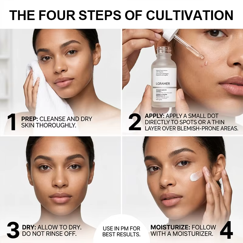 Essence faciale à l'acide salicylique à 2 %