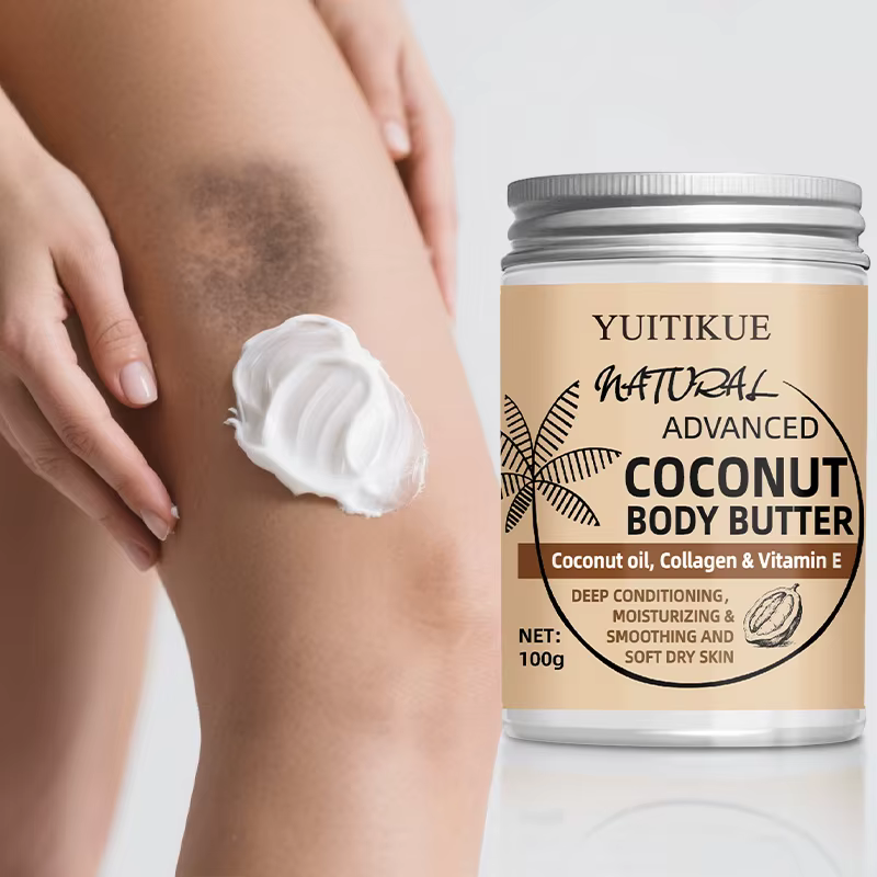 100g Crème Corps Noix de Coco - Convient pour tout le monde