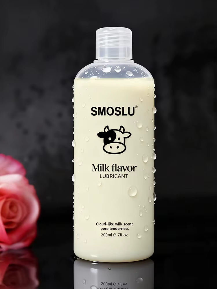 Lubrifiant parfumé au lait crémeux pour les rapports sexuels – Hydratant et Lissant
