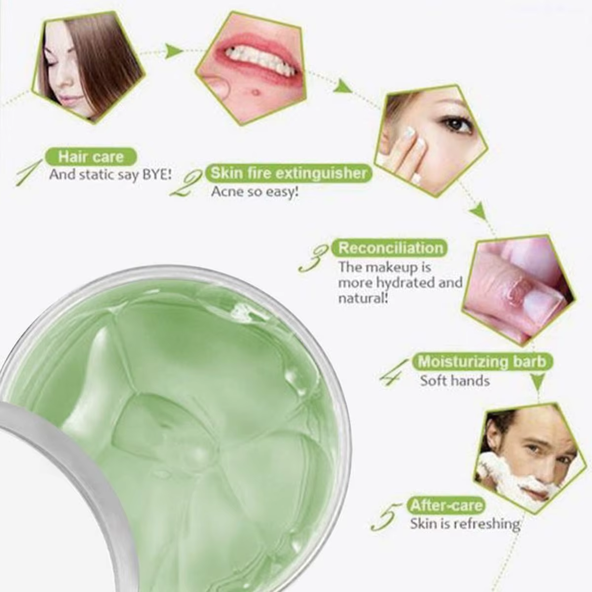 Crème anti-acné naturelle e-Vera