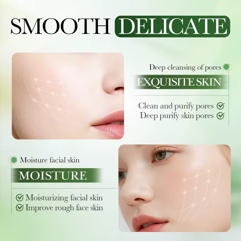 BIOAQUA Mousse Nettoyante Visage à la Centella Asiatica avec Brosse – Nettoyage Profond des Pores