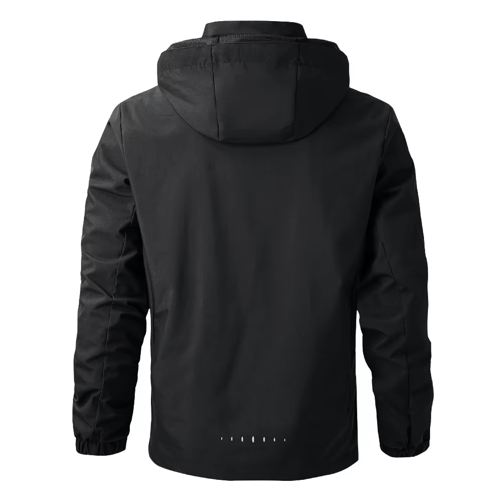 Veste de pluie imperméable légère pour hommes, imperméable d'extérieur à capuche, veste coupe-vent de randonnée, vestes d'escalade en plein air