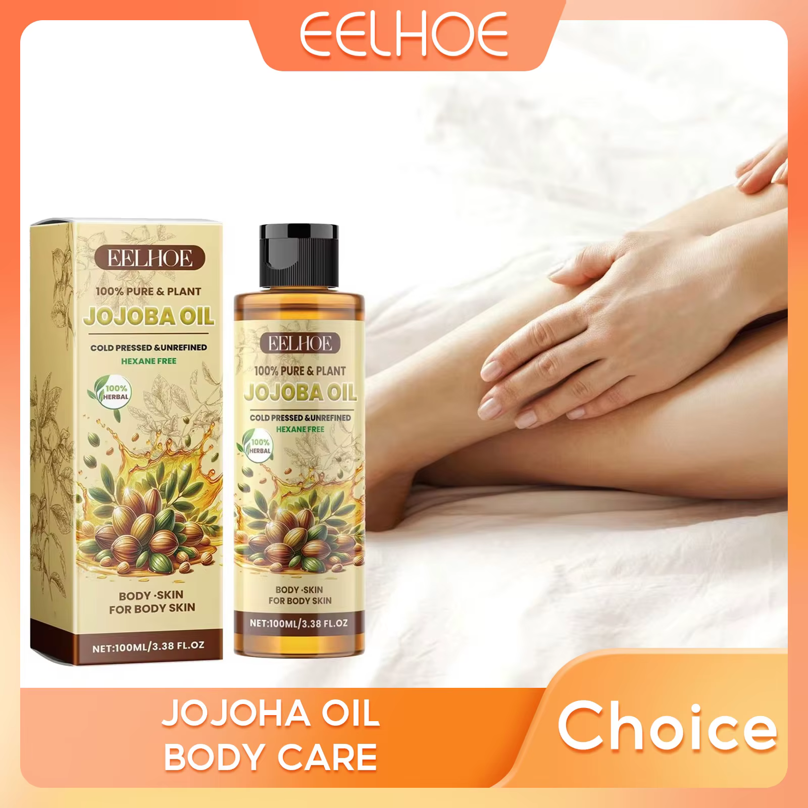 Jojoba huile essentielle naturelle Massage corporel