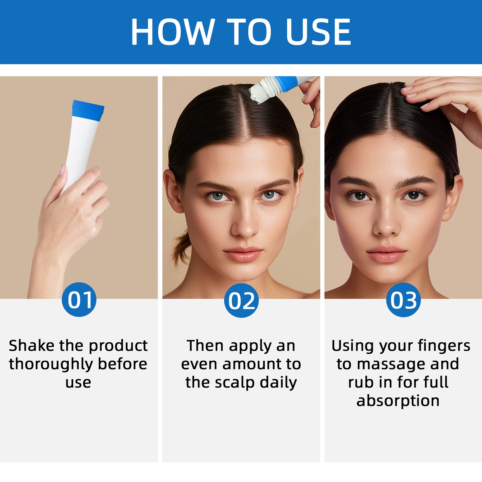 Sérum fortifiant pour les racines des cheveux - Avec kératine hydrolysée et niacinamide