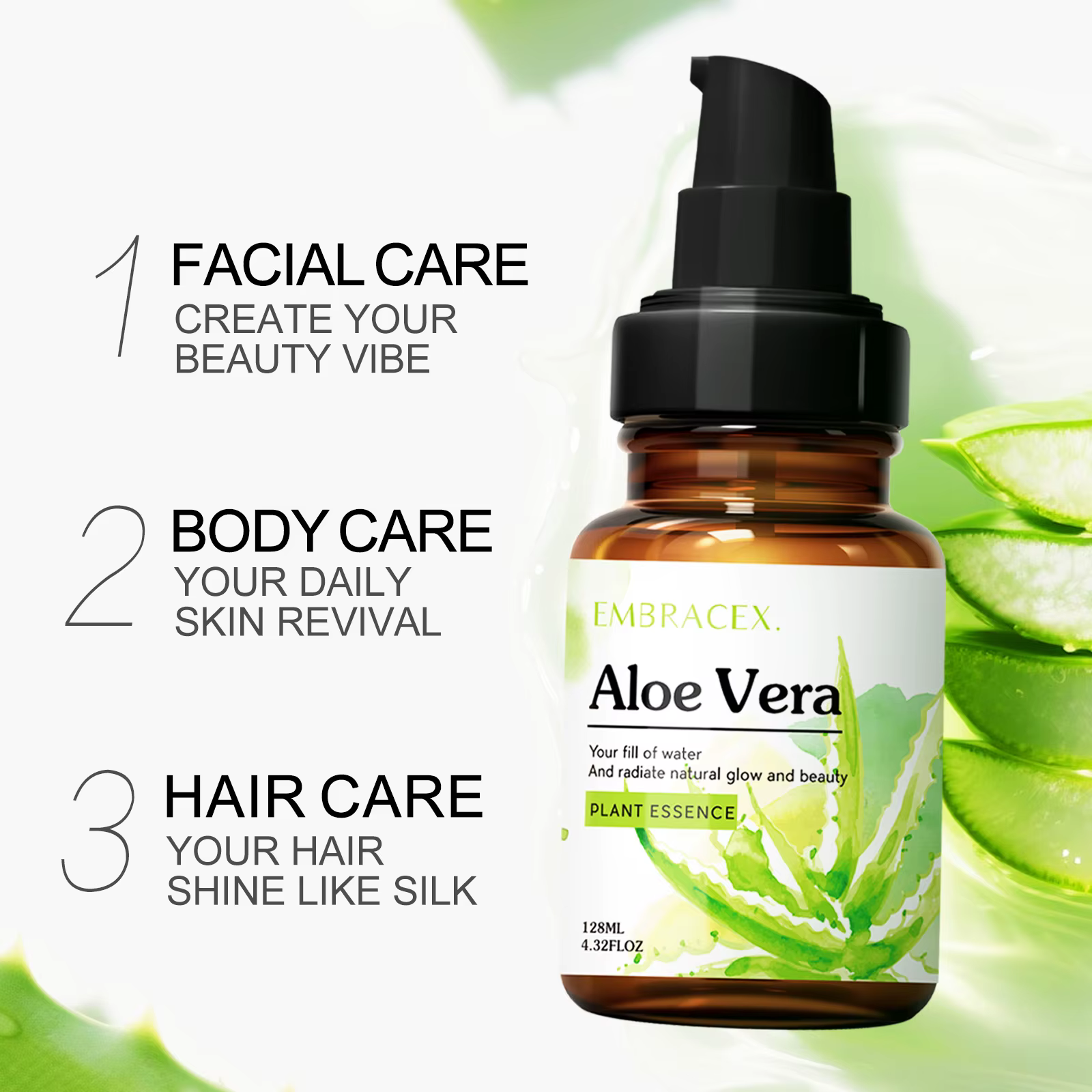 Huile essentielle d'aloe Vera