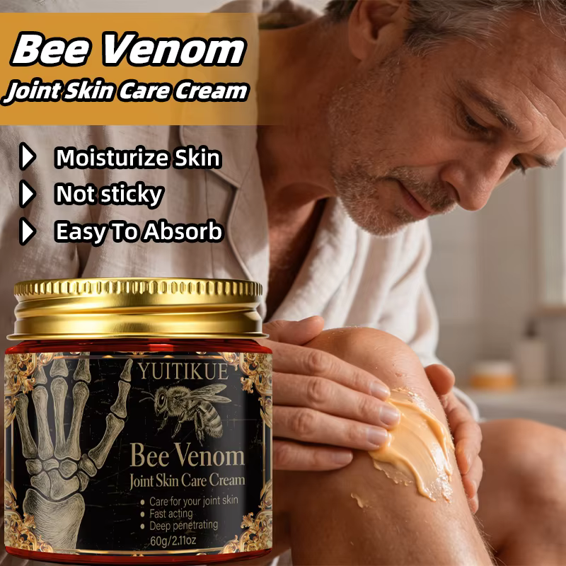 Crème de soin pour la peau des articulations au venin d'abeille