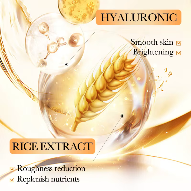 BIOAOUA riz hydratant en profondeur Essence crème éclaircissante hydratante visage