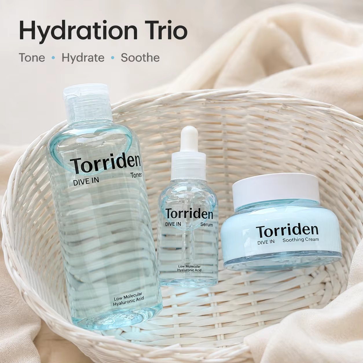 Torriden DIVE-IN 3Pcs Toner