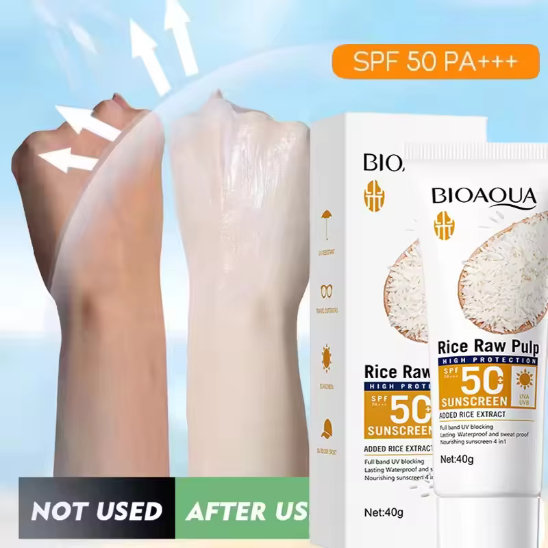 Crème solaire pour le visage SPF 50+