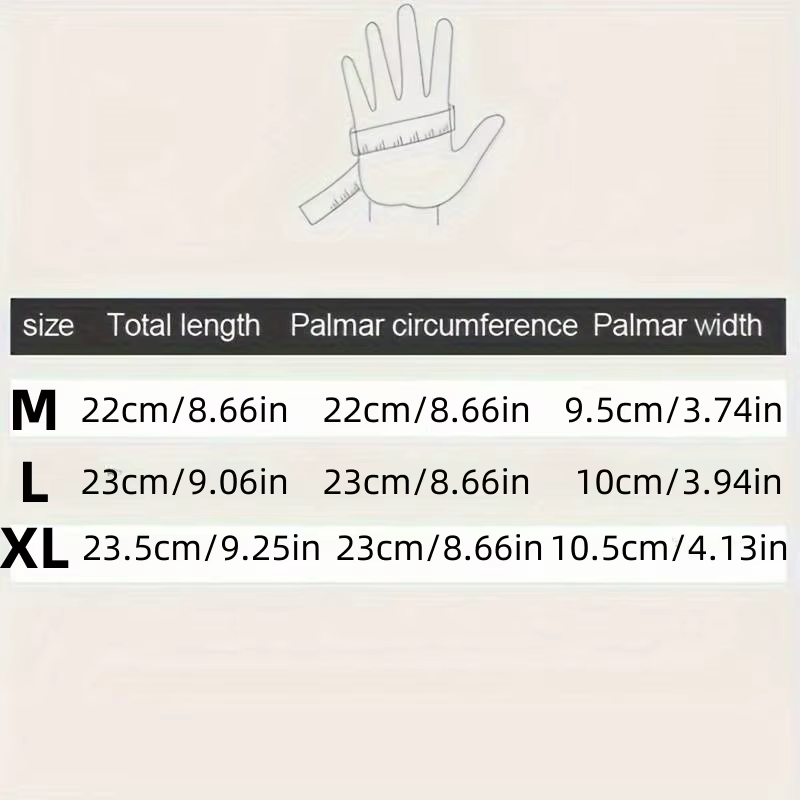 Gants d'hiver pour hommes imperméables coupe-vent froid gants snowboard moto conduite chaude écran tactile fermeture éclair gant