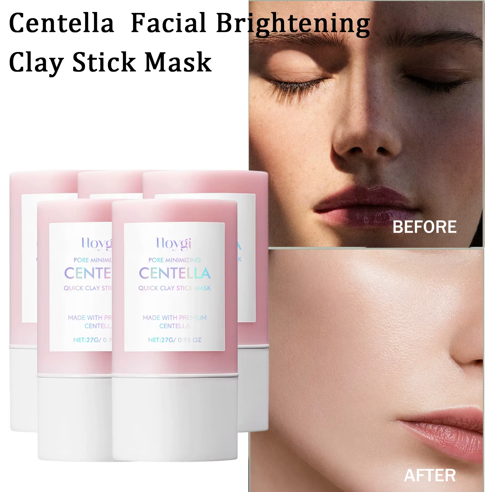 Centella – masque en bâton d'argile pour minimiser les pores