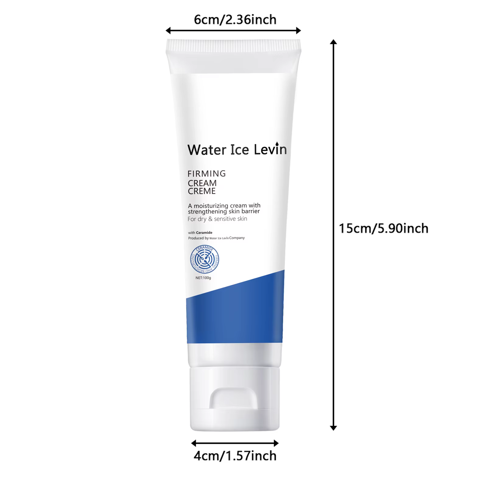 Crème raffermissante à la céramide qui renforce la barrière cutanée. Hydratation intense