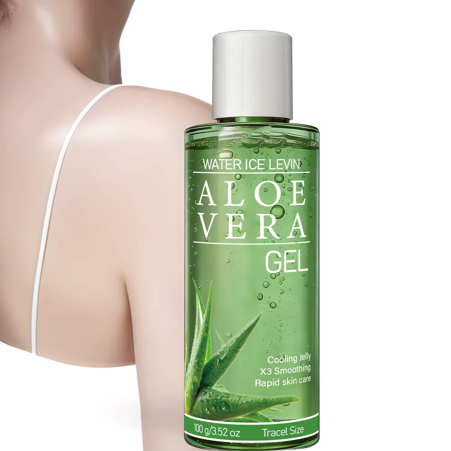 Gel d'aloe vera avec acide hyaluronique