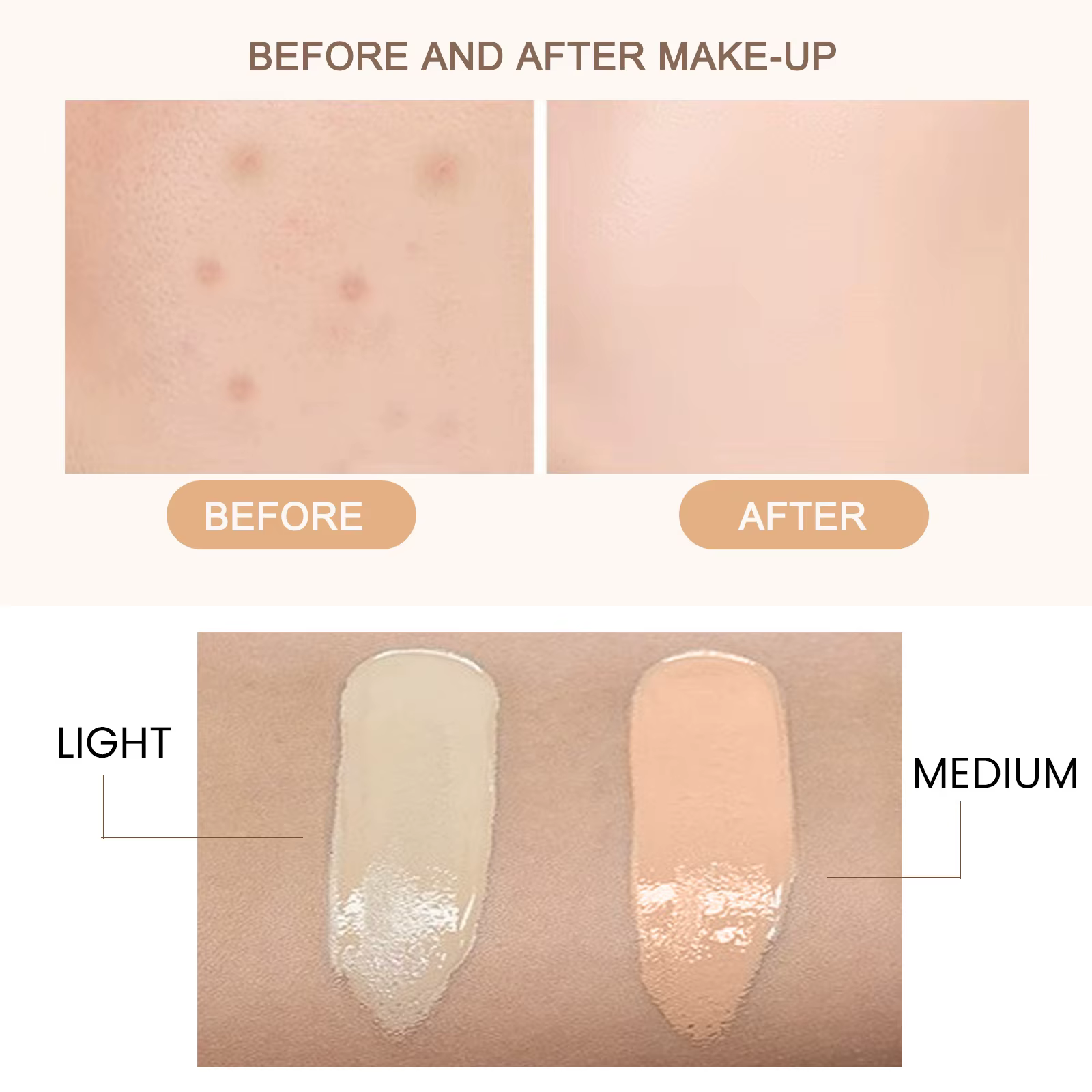 CC – crème de fond de teint naturelle