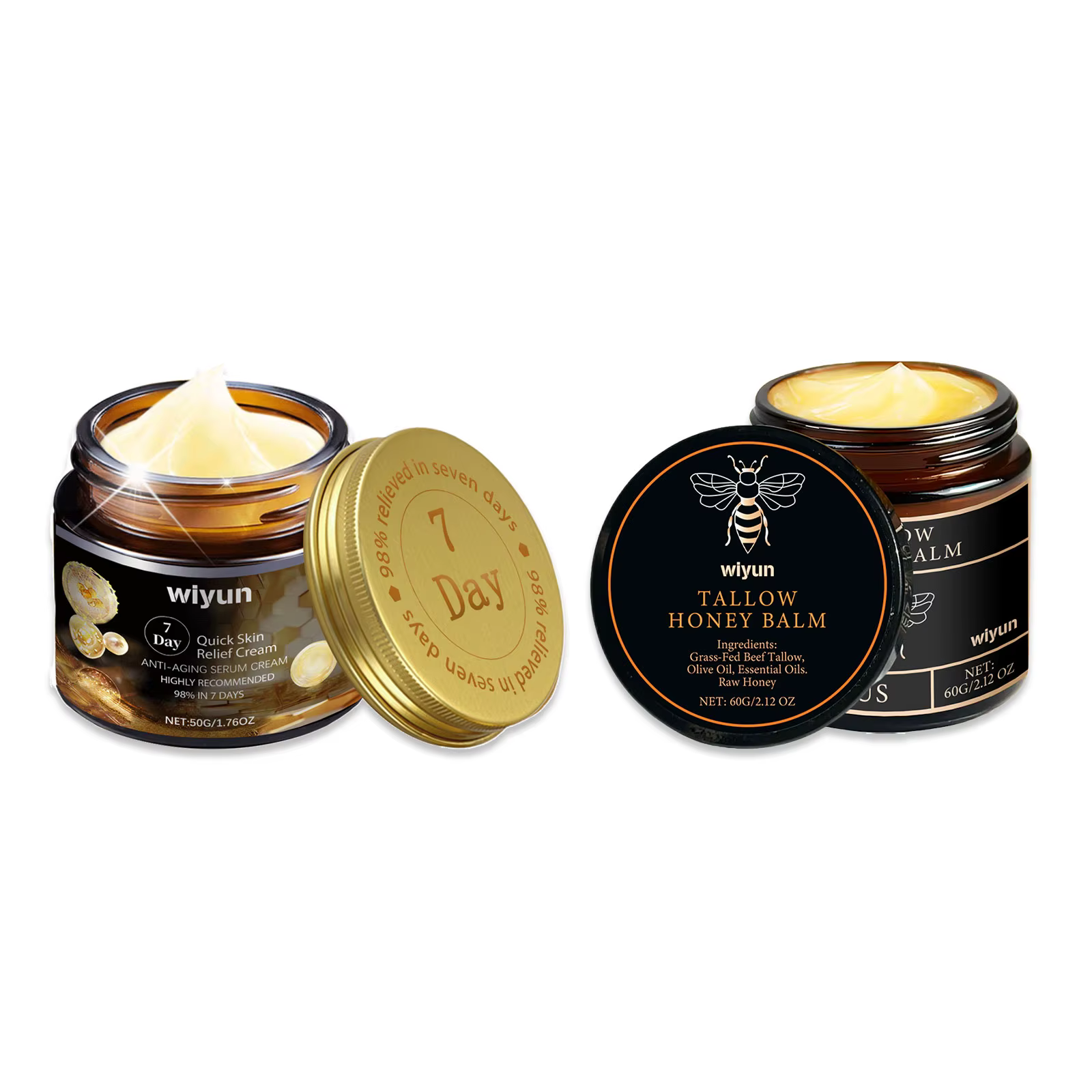WIYUN crème pour le visage pour 7 jours réparer la barrière cutanée endommagée améliorer l'adoucissement de la peau