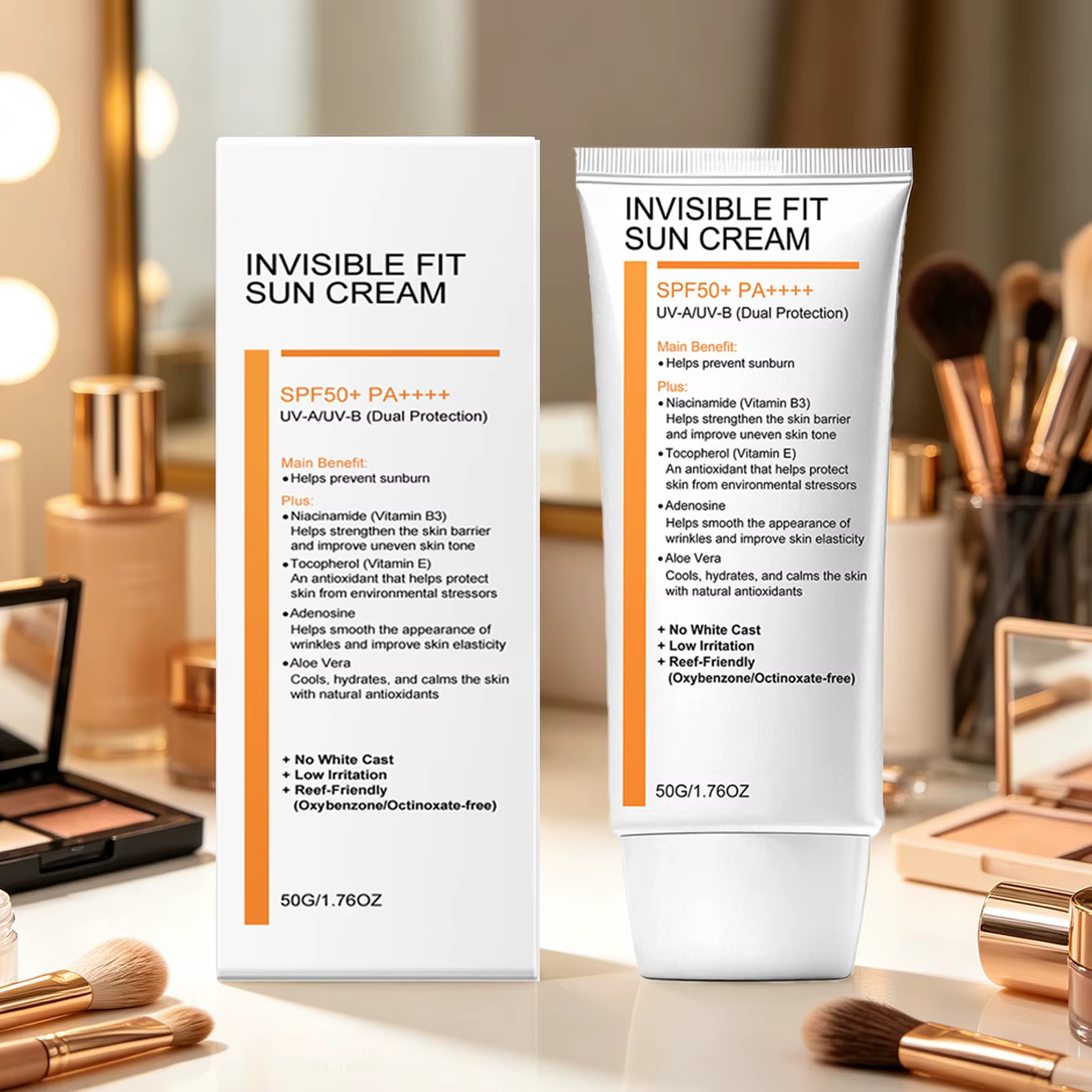 Crème hydratante à la niacinamide