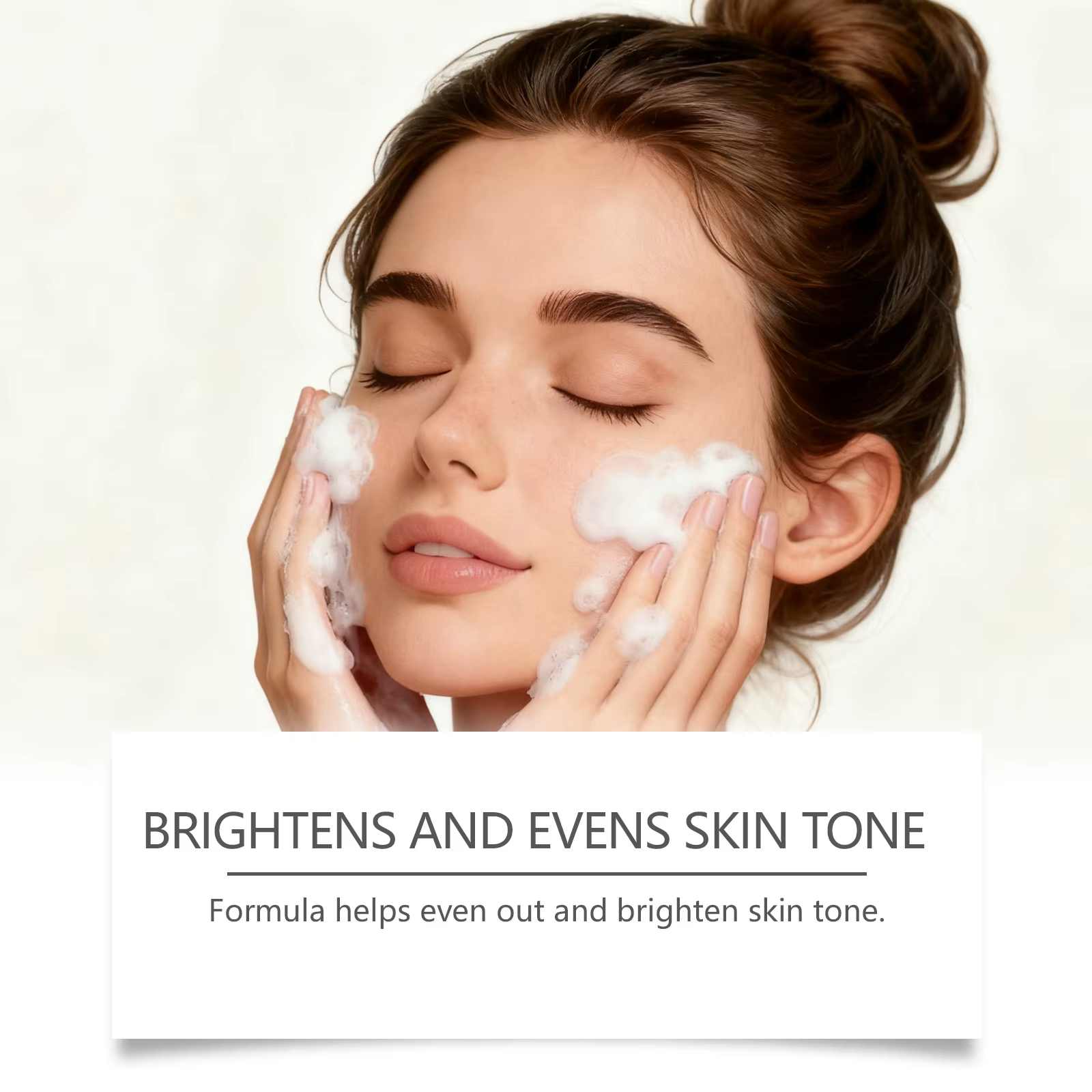 Gel Nettoyant Exfoliant Éclaircissant pour le Visage – Nettoyage Profond des Pores