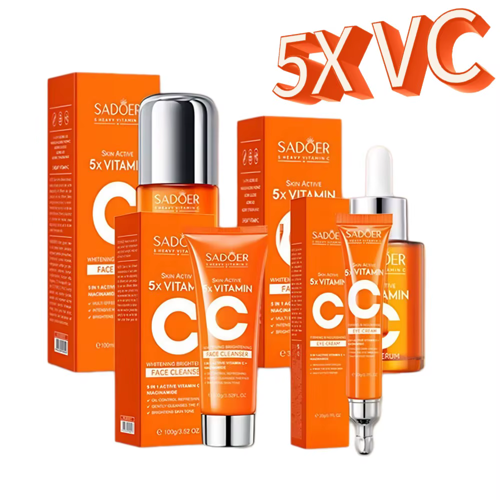 5xvitamine C éclaircissant sérum pour le visage