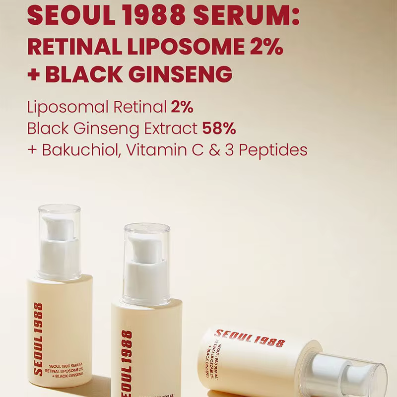 1/2 pièces coréen séoul 1988 rétinol visage sérum estompe les rides fines hydratant blanchissant enlever les taches rétrécissement des Pores beauté soins de la peau