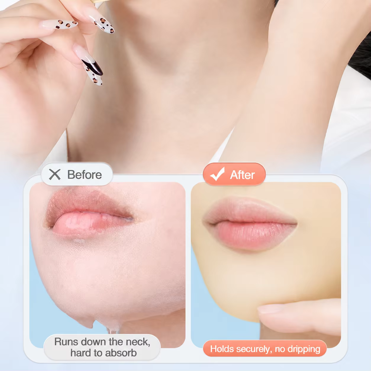 Accessoire de masque facial de beauté