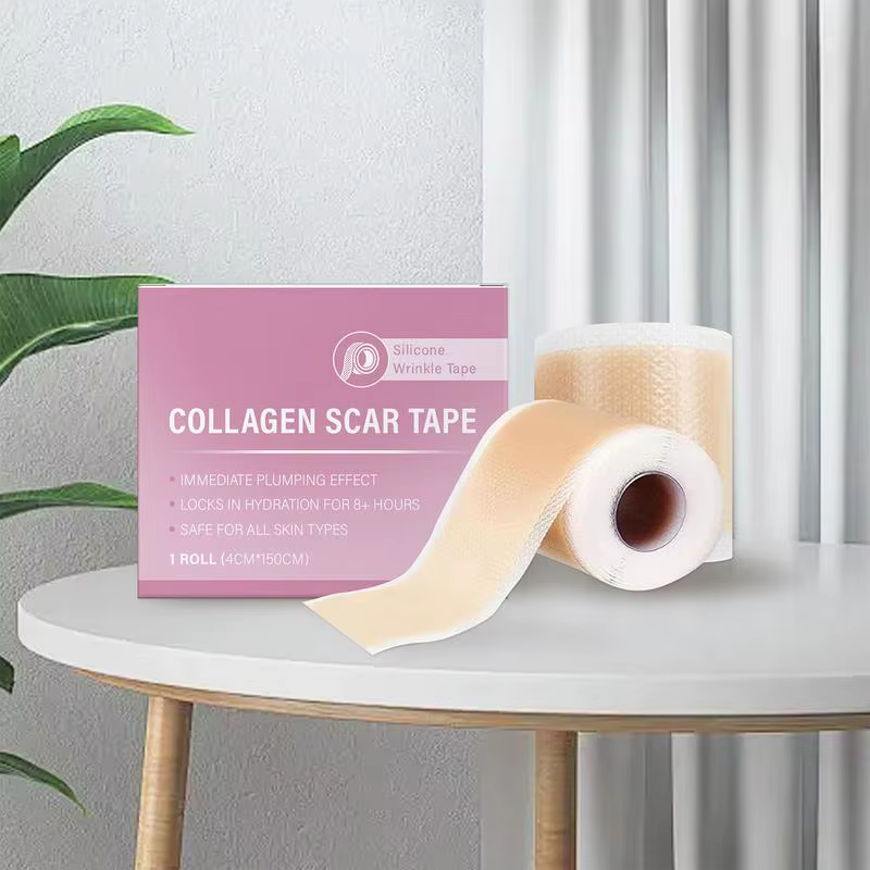 1 rouleau de feuilles de cicatrice en Silicone