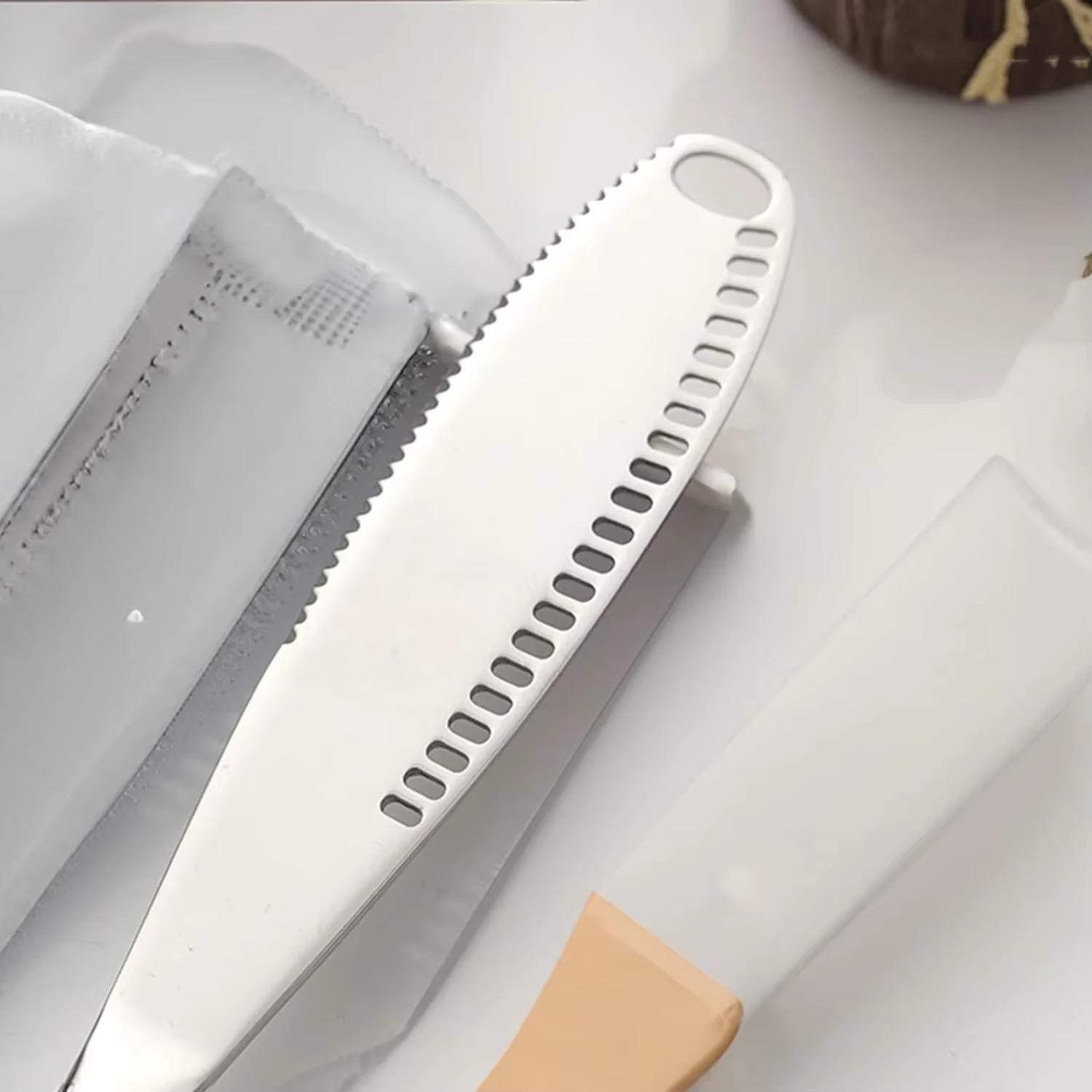 Couteau à beurre, vaisselle, fromage avec trous, couteau à crème, couteau à pain et à confiture, couteau à beurre au fromage 1 pièces