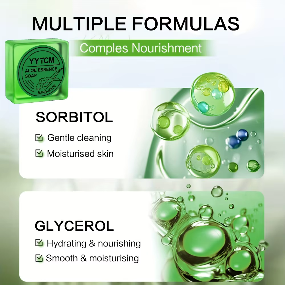 Savon artisanal à l'aloe vera