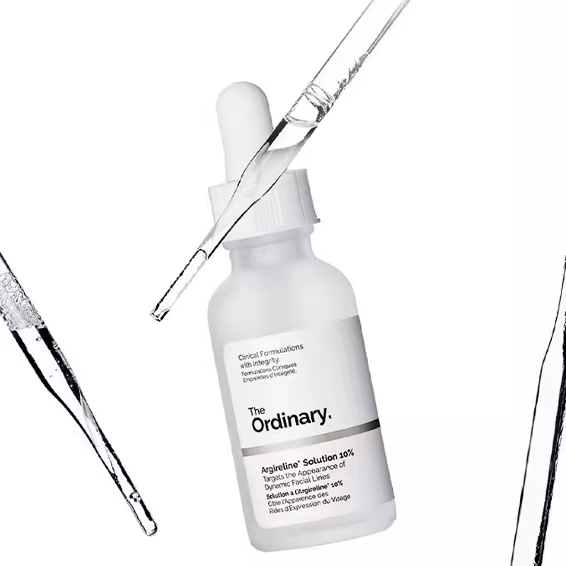 Solution Argireline 10% pour réduire les ridules Essence de lifting et de raffermissement du visage Anti-rides estompe les rides et les lignes frontales