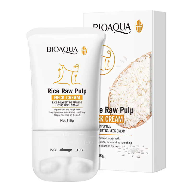 Crème pour le cou BIOAQUA à la pulpe de riz brute 110g