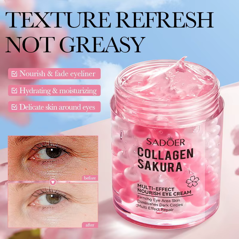 Crème pour les yeux au collagène Sakura SADOER - En stock