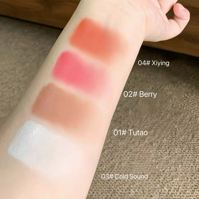 Lotus Tales Crème pour lèvres et joues 2 en 1 – Baume multi-usage hydratant à rinçage rosé naturel