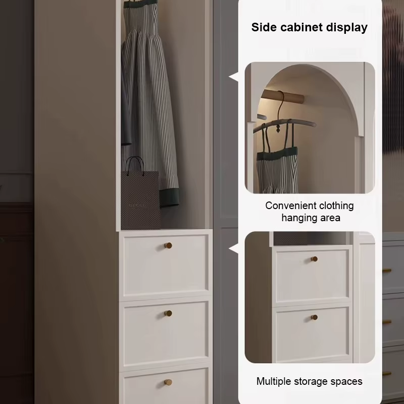 Meubles de chambre durables/installation de vêtements/ensemble d'armoires
