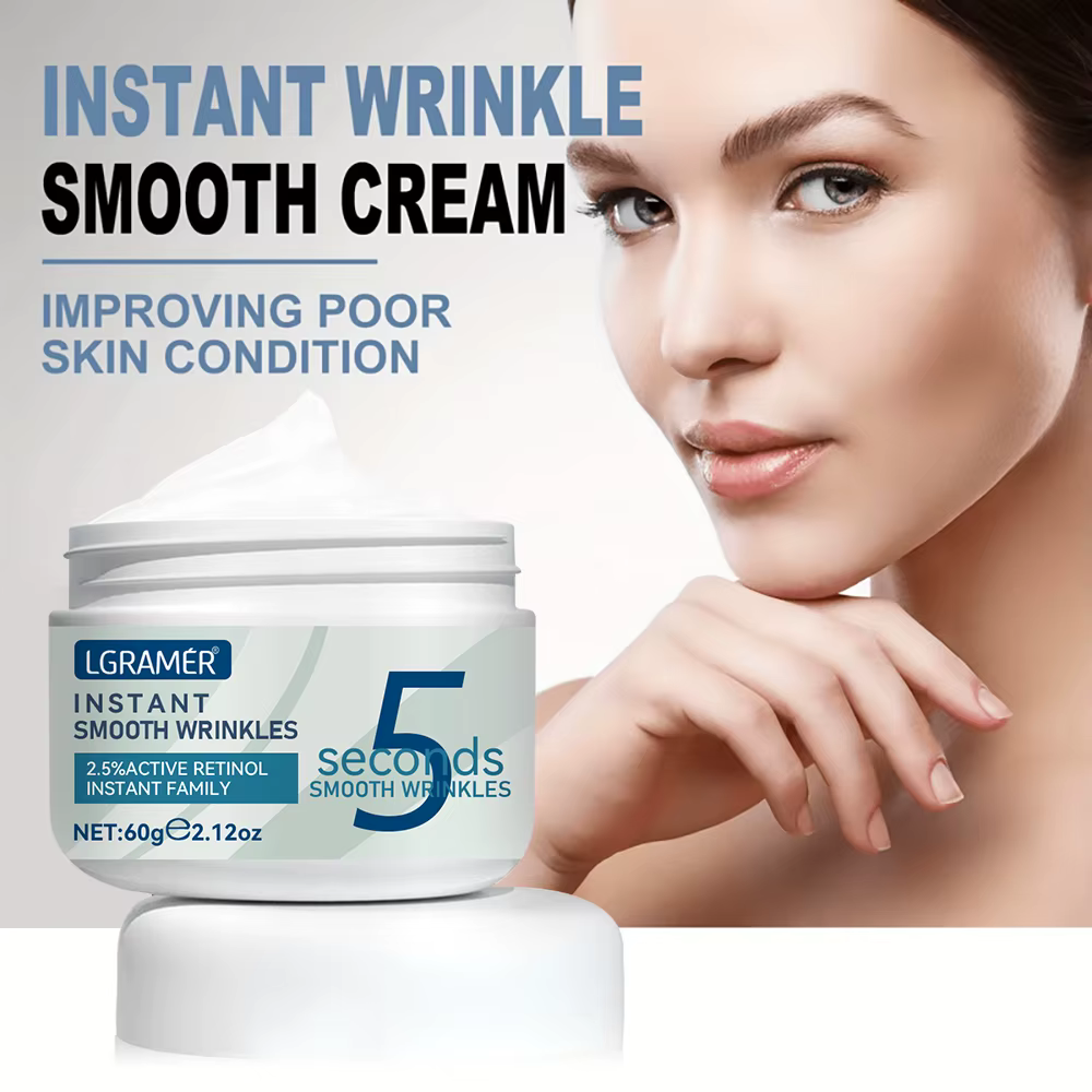 Crème Anti-rides au rétinol en 5 secondes