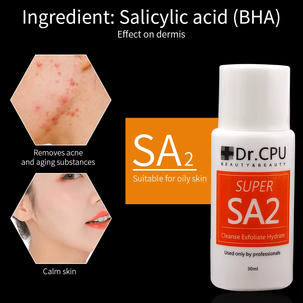 Solution de Peeling Aqua pour la peau du visage