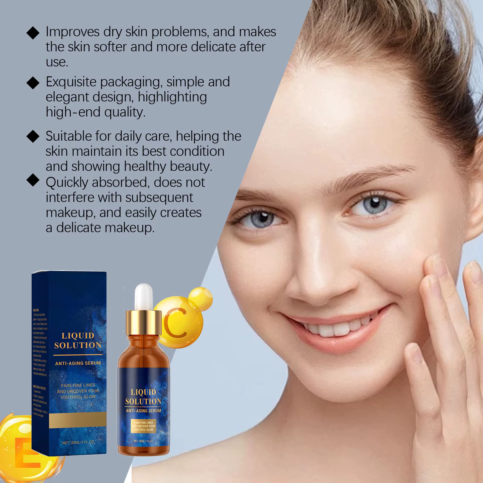 Sérum anti-âge à la vitamine E