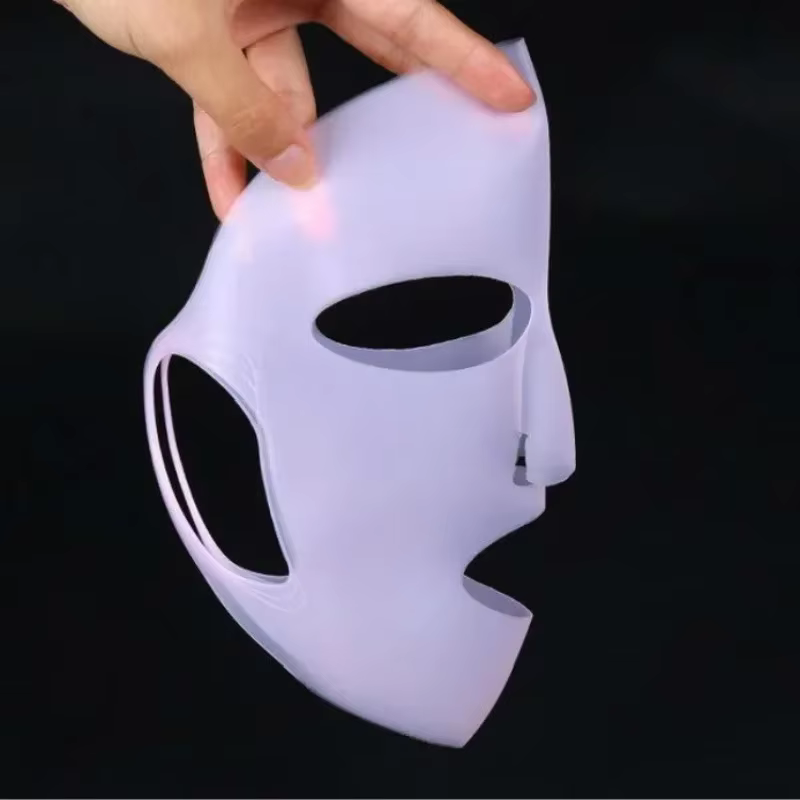 Masque facial en silicone réutilisable